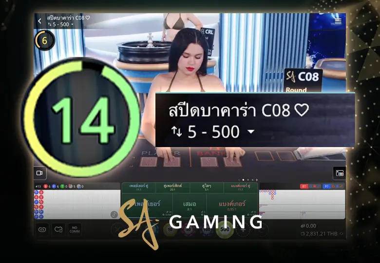 โต๊ะบาคาร่าสปีด ต่างจากโต๊ะปกติยังไง?
