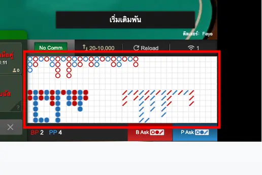 เช็คและศึกษาเค้าไพ่